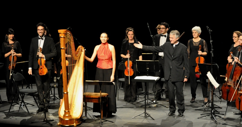 Philippe Hui, Delphine Benhamou et l'Orchestre de chambre de la Philharmonie des Deux Mondes